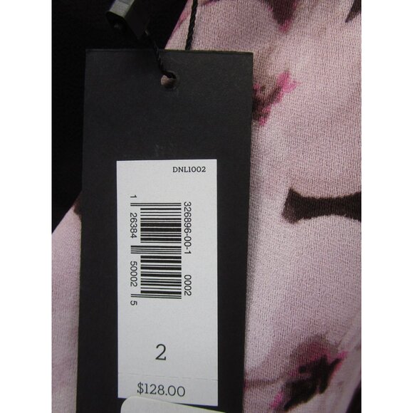 Banana Republic Dress 2 Shift Floral Cocktail Party Zip Up $128 NEW - Picture 9 of 11